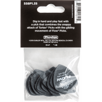 Dunlop Tortex Flow Standard 1,35mm sachet de 12 - Vue 2