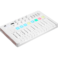 Arturia Clavier de contrôle USB-MIDI MiniLab 3 Alpine White - Vue 1