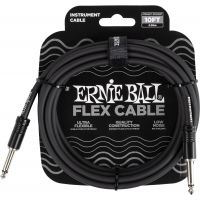 Ernie Ball Câbles instrument Flex jack/jack 3m noir - Vue 1