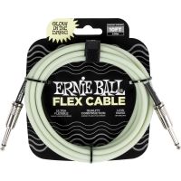 Ernie Ball Câbles instrument Flex jack/jack 3m  phosphorescent - Vue 1