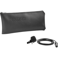 Shure Micro cravate compact noir cardioïde - connecteur TQG - Vue 2