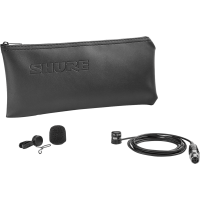 Shure Micro cravate compact noir cardioïde - connecteur TQG - Vue 3