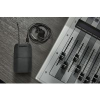 Shure Micro cravate compact noir cardioïde - connecteur TQG - Vue 8