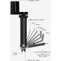 Cherub CGT-1US Tourne-mécaniques / Outil multifonction pour entretien guitare et basse - Vue 4